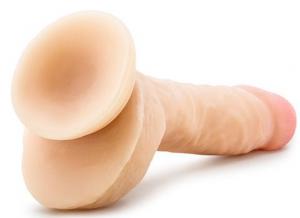 Телесный фаллоимитатор 9 Inch Sensa Feel Dildo - 22,8 см.