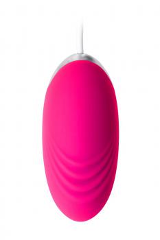 Розовое виброяйцо A-Toys - 6,5 см.