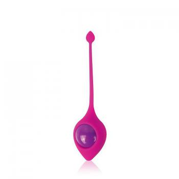 Розовый вагинальный шарик Cosmo с хвостиком