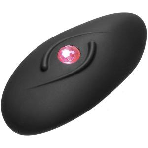 Черная рельефная вкладка в трусики Body Bling Bliss Rechargeable Mini-Vibe