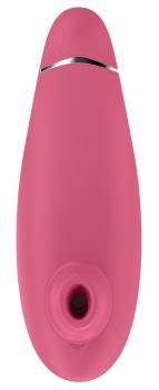 Розовый бесконтактный клиторальный стимулятор Womanizer Premium