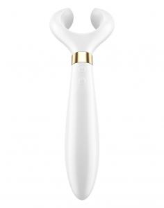 Белый вибромассажер для пар Satisfyer Endless Fun