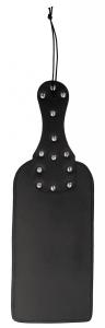 Черная шлепалка Studded Paddle - 38 см.