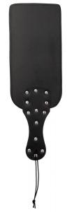 Черная шлепалка Studded Paddle - 38 см.