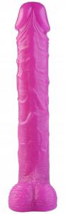 Розовый фаллоимитатор-гигант - 51 см.