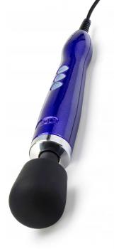 Фиолетовый вибратор Doxy Die Cast Wand Massager - 34 см.