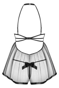 Соблазнительная полупрозрачная сорочка Delishya с бантиками