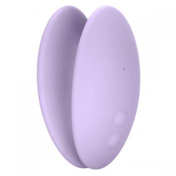 Фиолетовый вибромассажер Rechargeable Pinpoint Silicone Massager