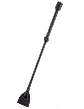 Чёрный стек-хлопушка Beginners Crop - 43,5 см.