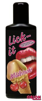 Съедобная смазка Lick It со вкусом вишни - 50 мл.