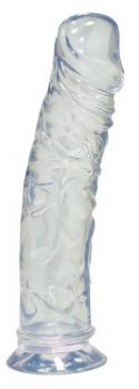 Прозрачный фаллоимитатор Medium Dong - 19,5 см.