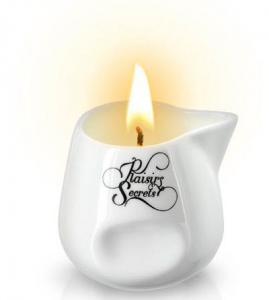 Массажная свеча с ароматом персика Bougie Massage Gourmande Peche - 80 мл.