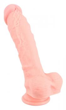 Реалистичный фаллоимитатор Medical Silicone Dildo - 24 см.