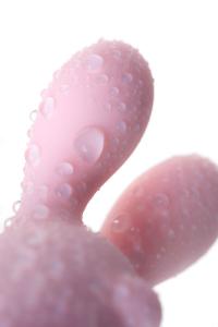 Нежно-розовая вибронасадка на палец DUTTY